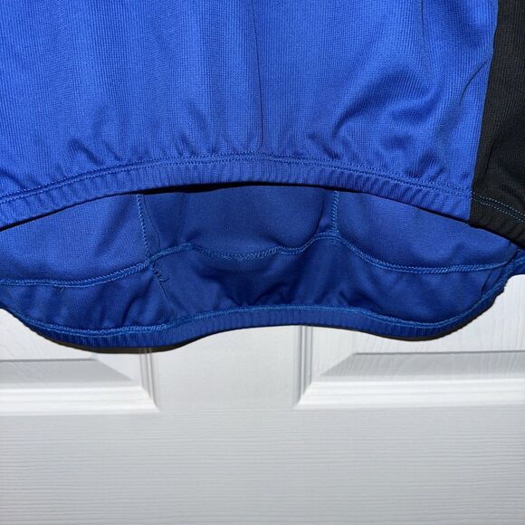 Aerotech Cyclewear Men’s Size 2XLT Cycling Shirt Blue Water Bottle Pockets - Picture 14 of 16